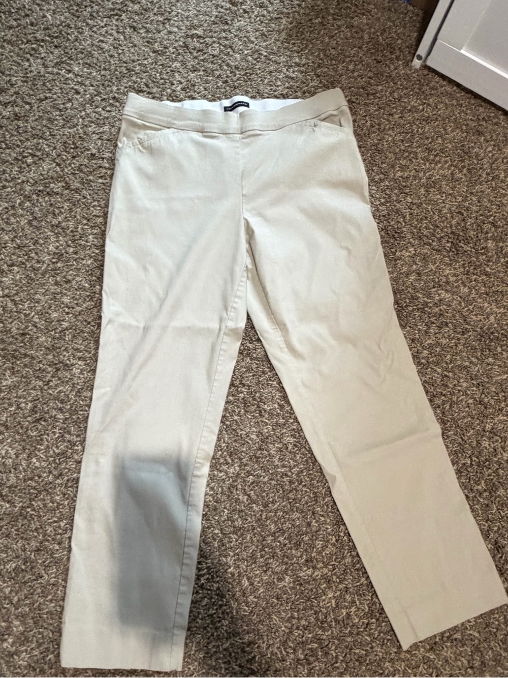 Counterparts Straight-Leg Pants in Light beige